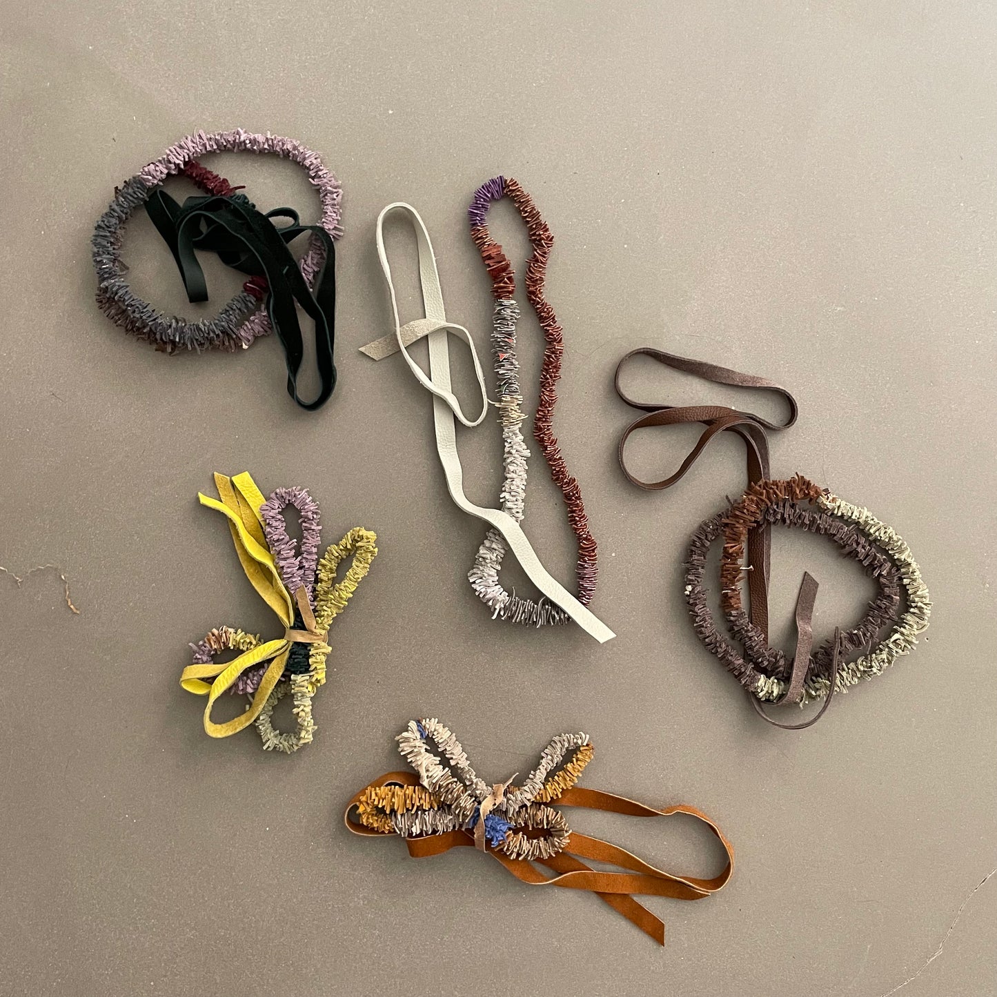 Sale scrap tie belt